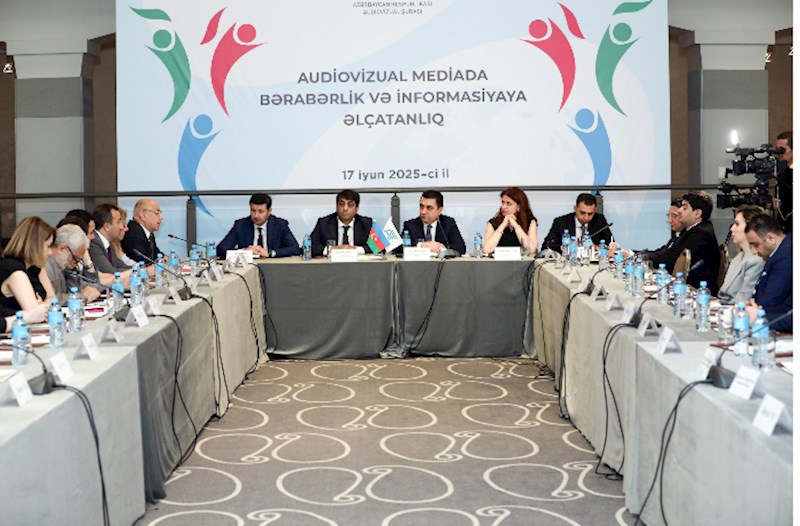 "Audivizual mediada bərabərlik və informasiyaya əlçatanlıq" mövzusunda görüş keçirildi — FOTOLAR
