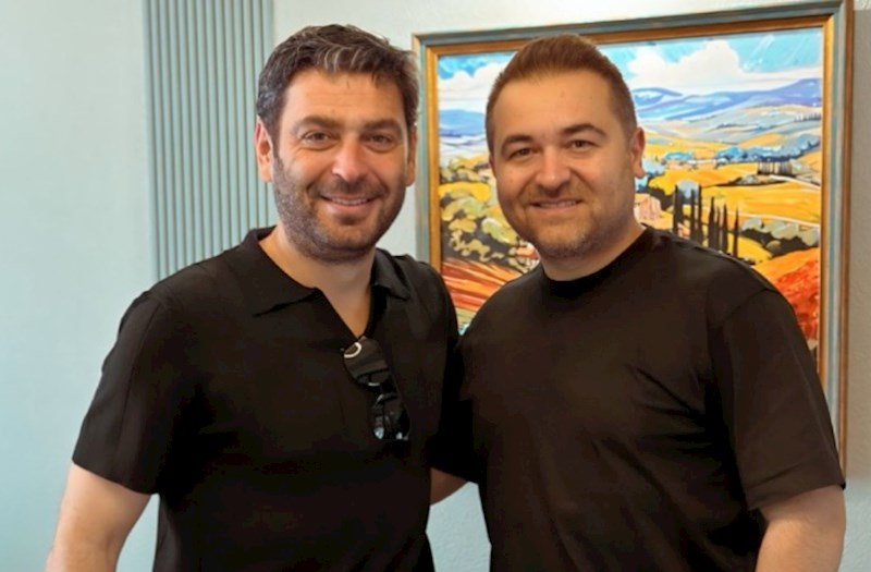İlkin Həsəni Ozan Akbaba ilə görüşdü — FOTO