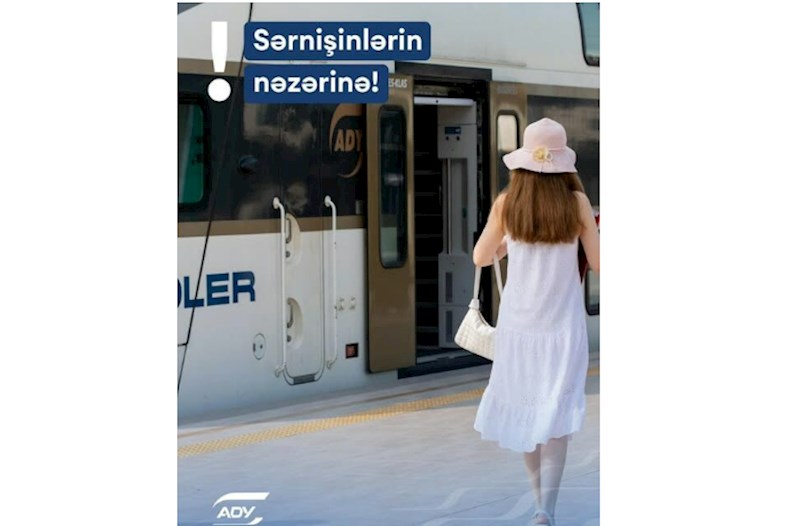 Bu marşrut üzrə qatarların qrafiki dəyişir