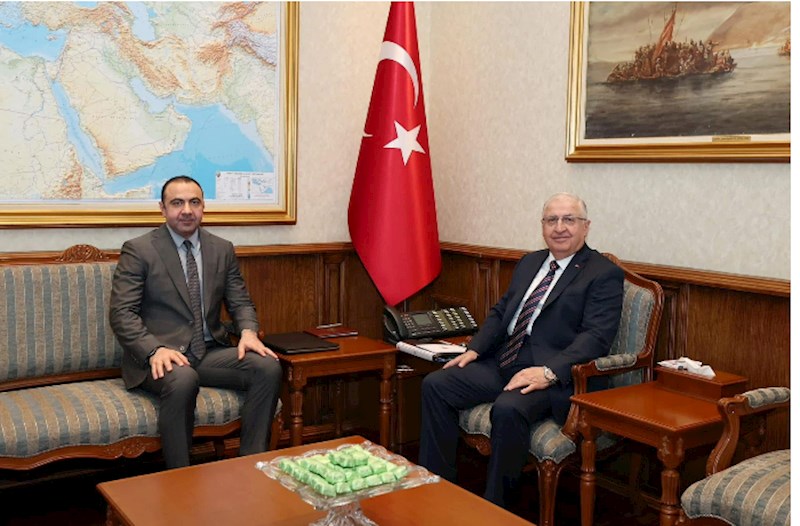 Orxan Sultanov Türkiyənin milli müdafiə naziri ilə görüşdü —  FOTO 