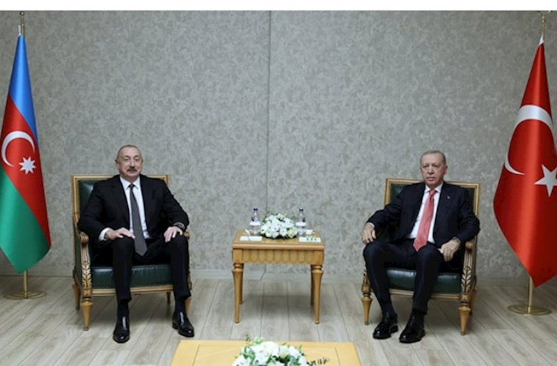 İlham Əliyevlə Ərdoğan görüşdü