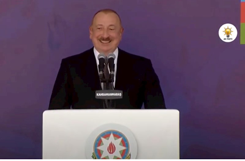 Prezidentin çıxışı zamanı “Qarabağın fatehi” səsləri ucaldı — VİDEO 