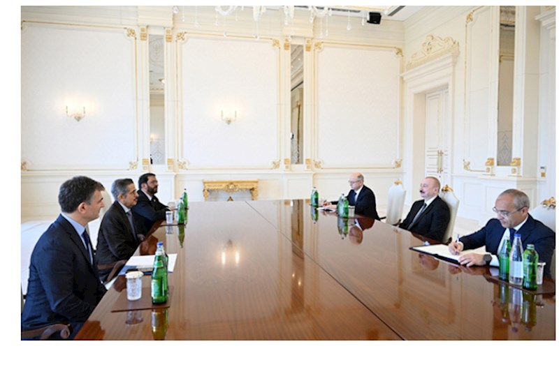Prezident qəbul keçirdi — FOTOLAR