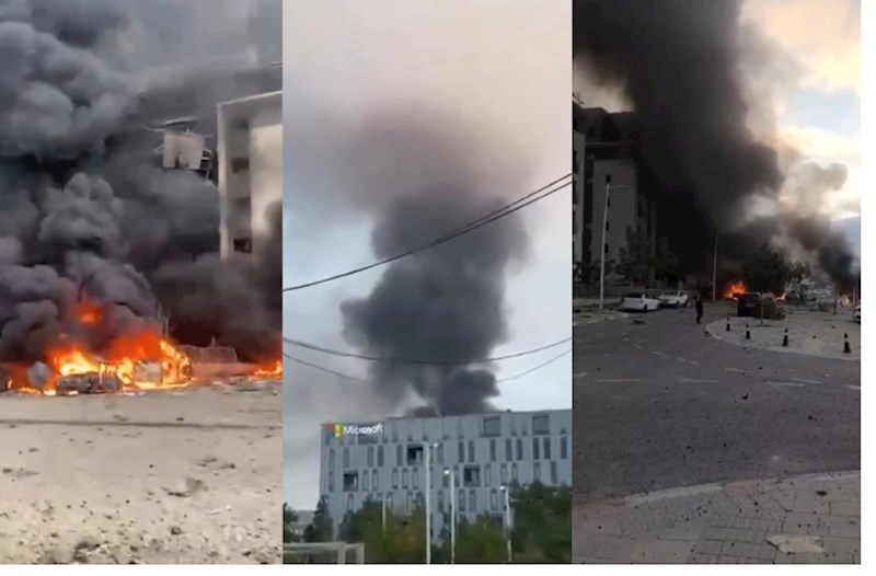 İran İsrailə superağır raket və PUA-larla yeni hücuma başladı