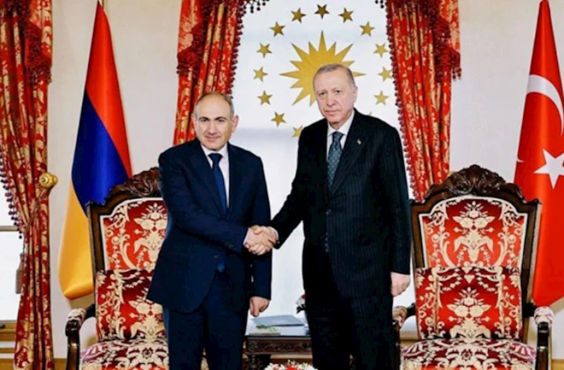 Ərdoğan Paşinyanı qəbul etdi