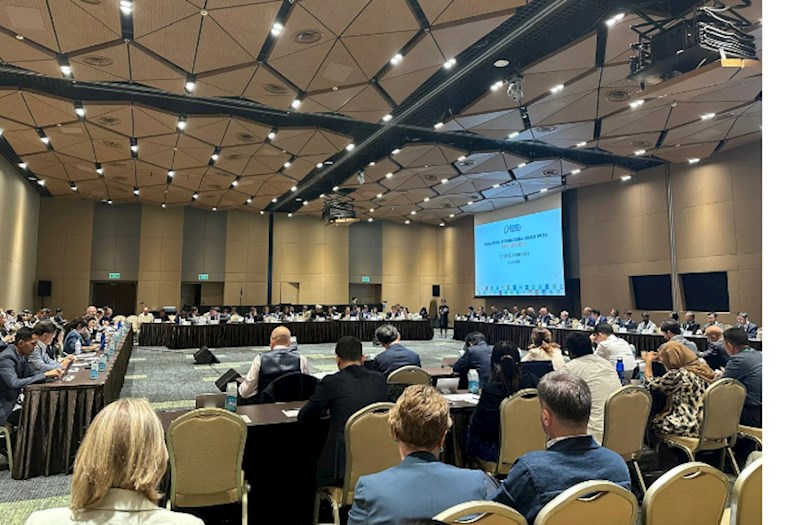 Azərbaycan Dövlət Su Ehtiyatları Agentliyinin əməkdaşları Sinqapurda beynəlxalq sammitdə — FOTOLAR 
