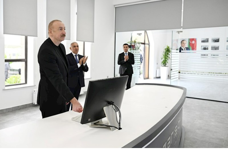 İlham Əliyev Yevlaxda Mərkəzi Aran Regional SCADA İdarəetmə Mərkəzinin açılışında iştirak edib — YENİLƏNİB