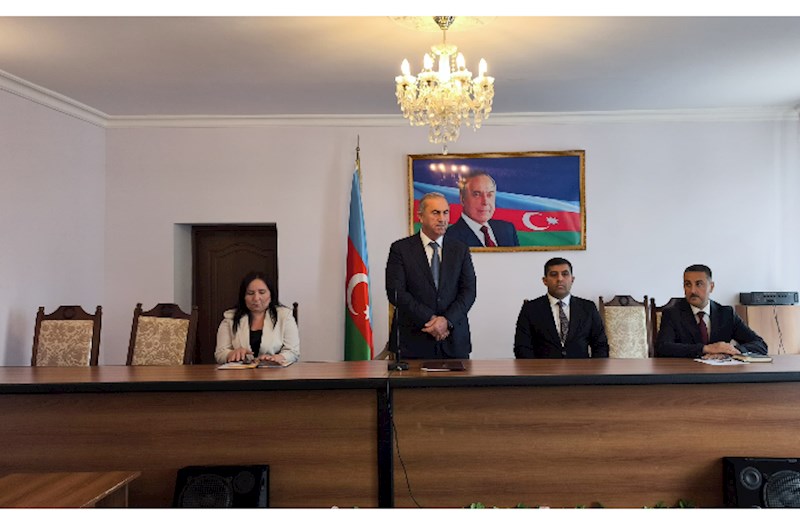 Hacıqabulda Dövlət Qulluqçularının Peşə bayramı qeyd olundu — FOTOLAR 
