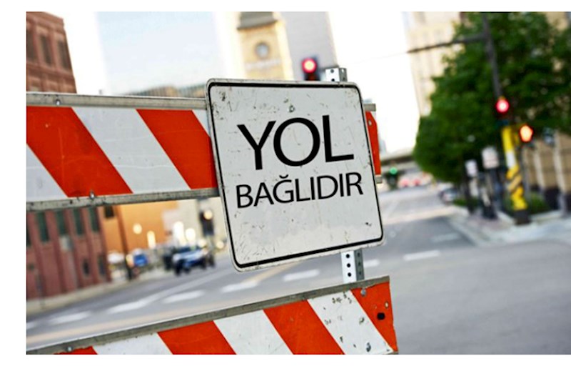 Bakıdakı bu yol bağlanır 