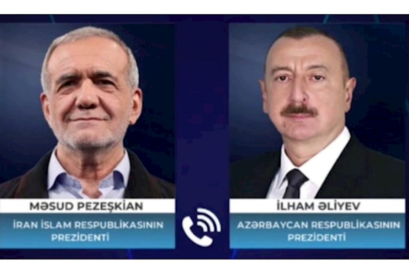 İlham Əliyevlə Məsud Pezeşkian arasında telefon söhbəti oldu