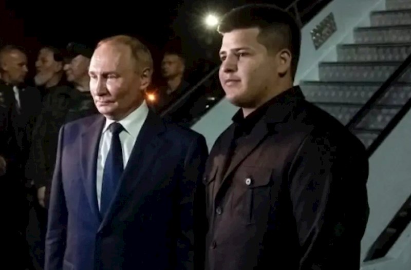 Putin Kadırovun oğlu ilə görüşdü — TOY TƏBRİKİ