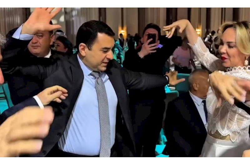 Nazir Laçında belə rəqs etdi — VİDEO