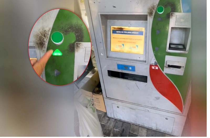 Qəpik istəyən, amma qəpik yeri bağlı olan "Bakıkart" aparatı PROBLEM YARATDI — VİDEO 