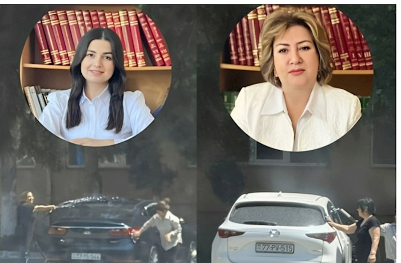 Direktorun "fəhlə"si olan məktəb işçiləri: Bakıdan utandırıcı görüntülər — VİDEO 