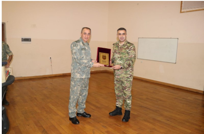 Hərbi prokuror bayram günləri sərhədlərdə — FOTOLAR
