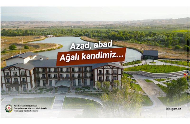 Azad, abad Ağalı kəndimiz... — VİDEO