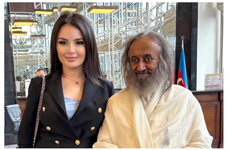 Aysel Teymurzadə sülh səfiri ilə bir arada — FOTO