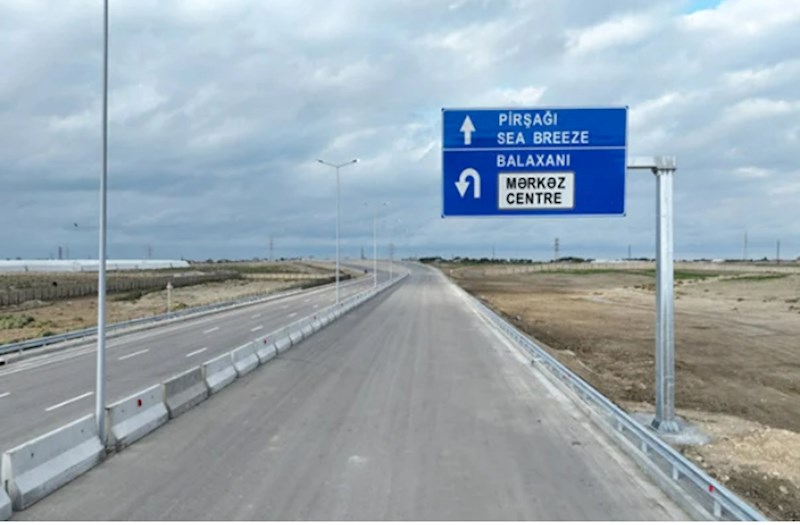 Sabahdan bu yolda hərəkət istiqaməti dəyişdirilir — FOTOLAR 