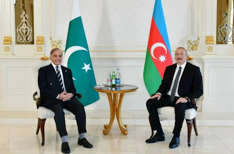 İlham Əliyev Şahbaz Şəriflə danışıqlar apardı 