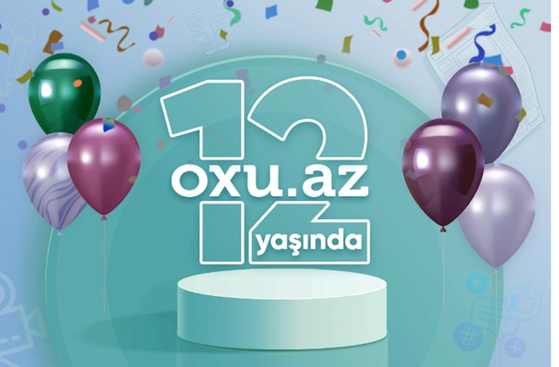 Oxu.Az 12 yaşına çatdı 