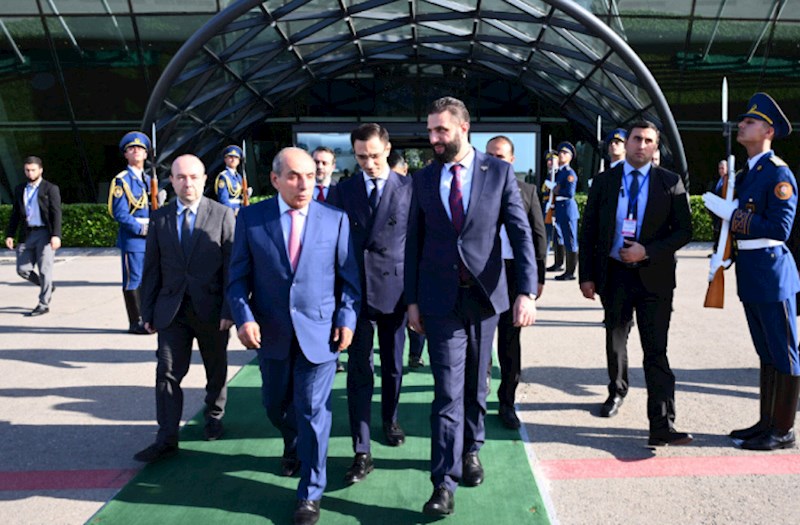 Əhməd Əl Şaraanın Azərbaycana səfəri başa çatıb