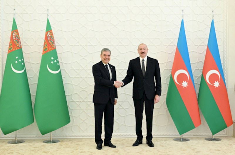 İlham Əliyev Qurbanqulu Berdiməhəmmədov ilə görüşdü —