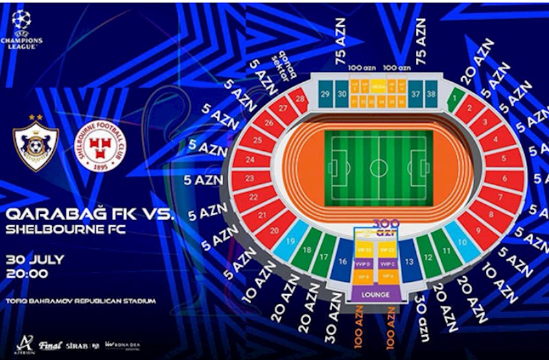 “Qarabağ”ın Çempionlar Liqası matçının biletləri satışda 