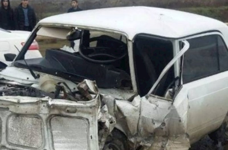 Bakıda yol qəzası — 1 ölü, 2 yaralı 