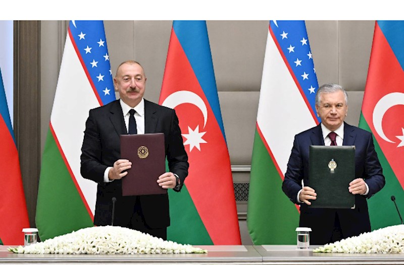 Azərbaycan ilə Özbəkistan arasında bir sıra sənədlər imzalandı 