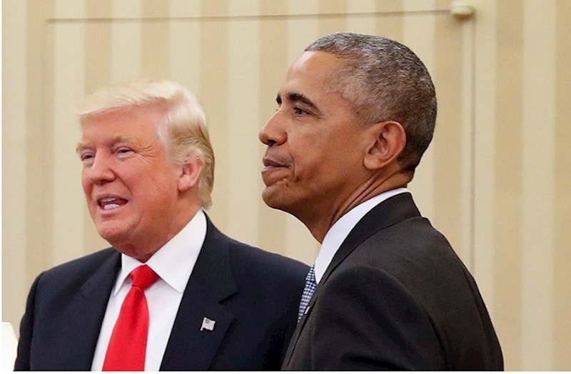 Tramp Obamanı fırıldaqçı adlandırıb
