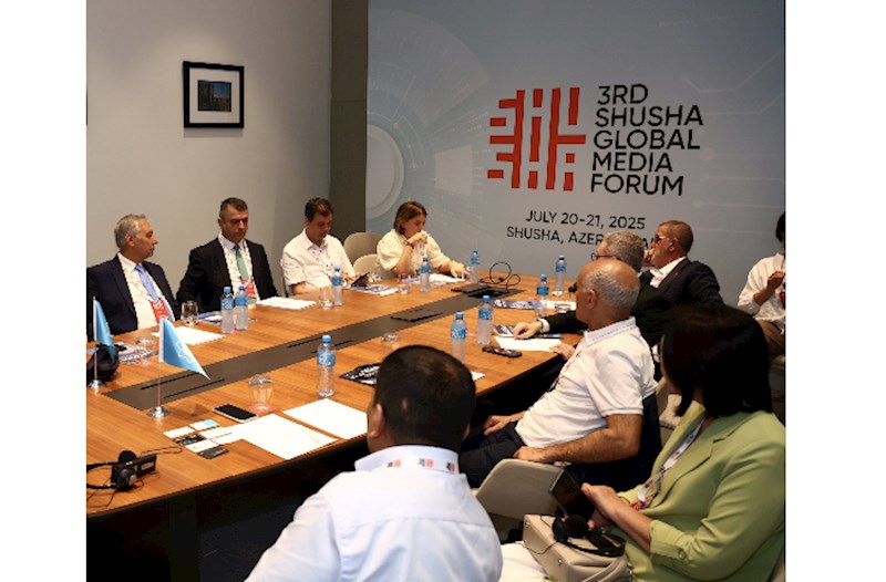 TDT-nin Media Şöbəsi forumda iştirak edən mətbuat və media qurumlarının nümayəndələri ilə görüş keçirib — FOTOLAR