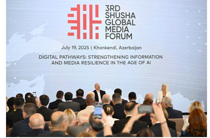 İtaliya mətbuatı Azərbaycan Prezidentinin Şuşa Media Forumunda səsləndirdiyi fikirlərdən yazıb