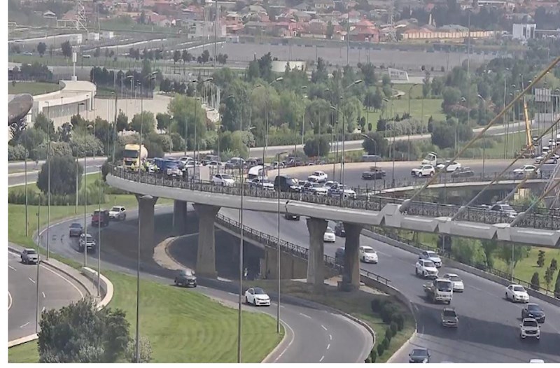 “Koroğlu” körpüsündəki məhdudiyyət aradan qaldırıldı  — FOTOLAR (YENİLƏNİB) 