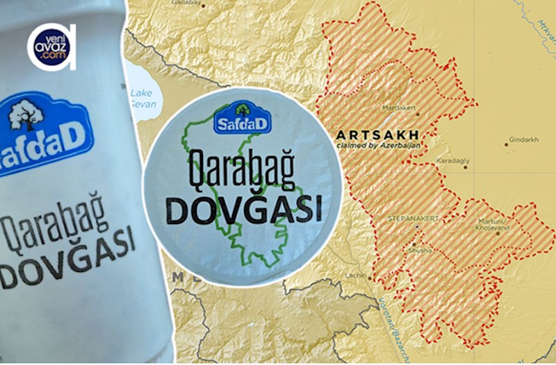 “Qarabağ” dovğasının üzərinə seperatçıların xəritəsi yerləşdirilib? — FOTOLAR 