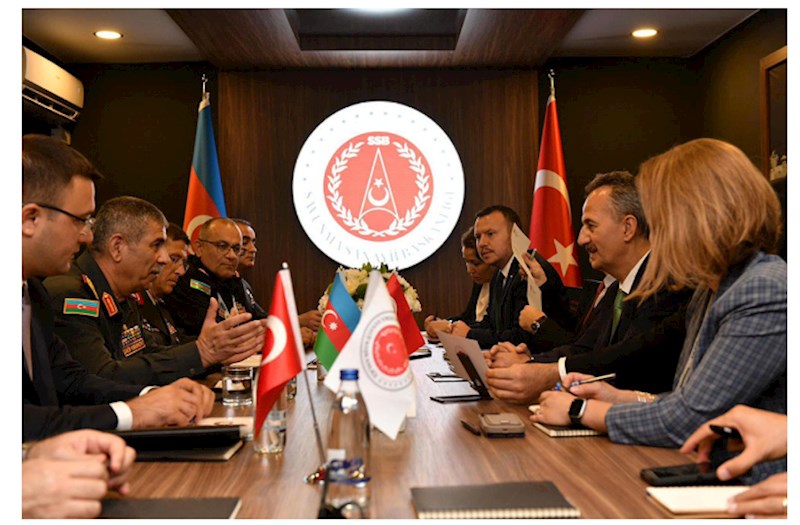Azərbaycan-Türkiyə hərbi əməkdaşlığı müzakirə edilib — FOTO