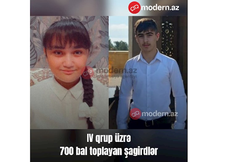 700 bal toplayan şagirdlər — Sona və Orxanın FOTOLARI