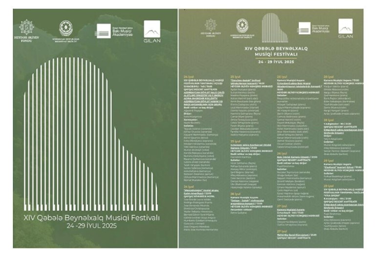 Bu gün XIV Qəbələ Beynəlxalq Musiqi Festivalı başlayır — FOTO/VİDEO  