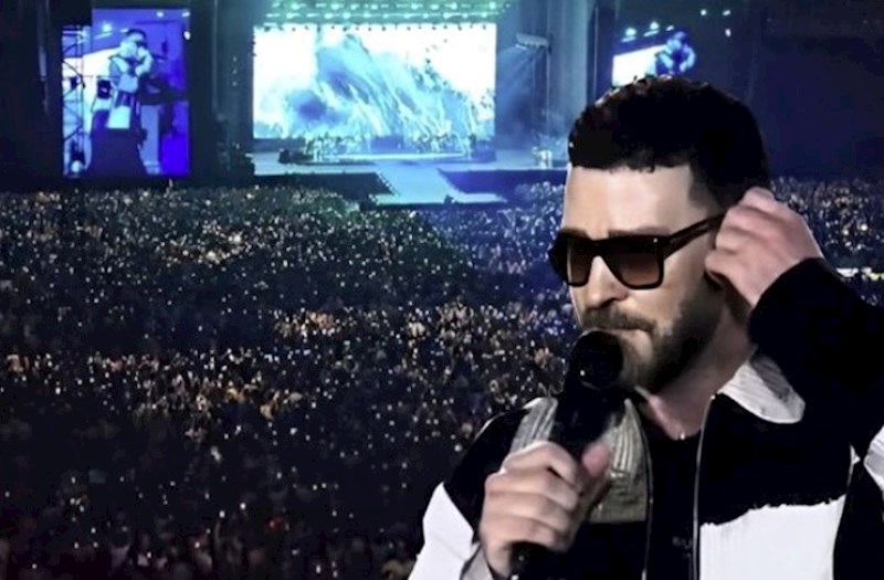 Castin Timberleykin konsertində biabırçılıq — FOTOLAR 