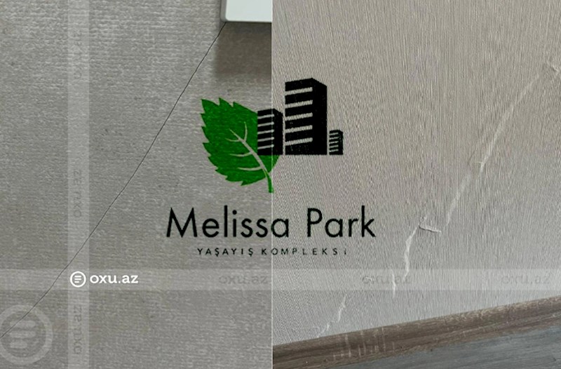"Melissa Park"dan NARAZILIQ: "Mənzildə çatlar var, öz əməkdaşları deyirlər ki, keyfiyyətsiz tikilib" — VİDEO