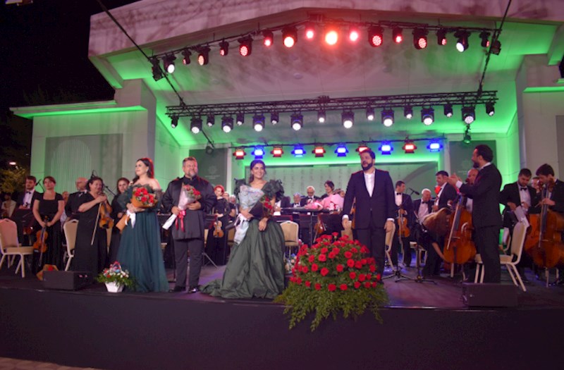XIV Qəbələ Beynəlxalq Musiqi Festivalı başa çatdı — FOTOLAR