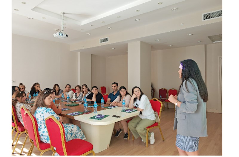 Məcburi köçkünlər psixososial dəstəkdən faydanıblar — FOTOLAR 