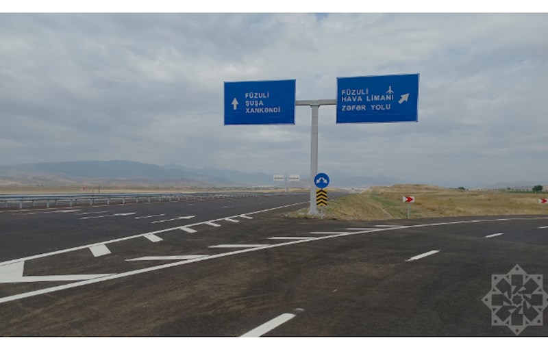 Əhmədbəyli-Füzuli-Şuşa yolu bölgədə turizmin inkişafına və iqtisadi fəallığı artırmağa töhfə verəcək — FOTOLAR