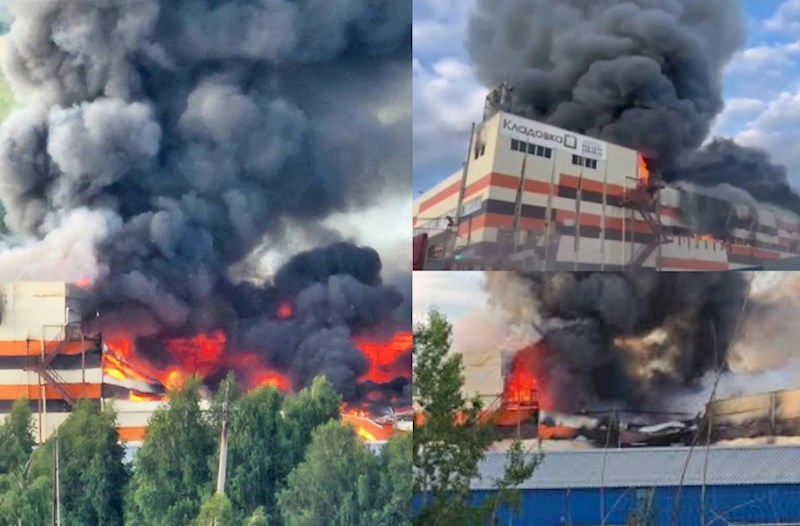 Rusiyada güclü YANĞIN