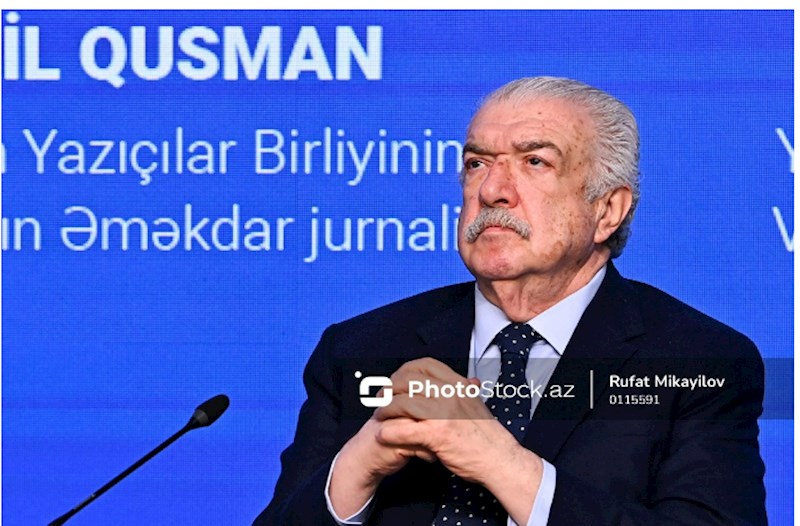 Mixail Qusman Heydər Əliyevin media ilə işindən danışdı 