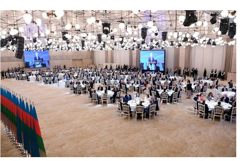 XİN Gülüstan sarayında rəsmi qəbul təşkil etdi 