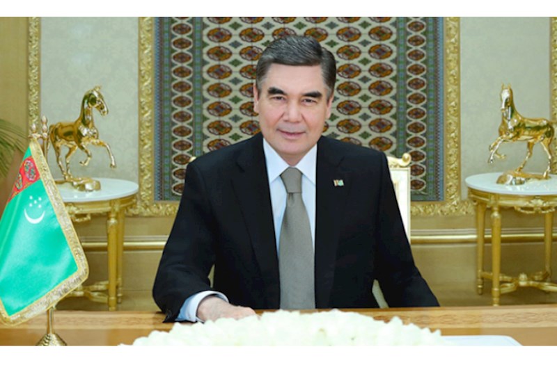 Qurbanqulu Berdiməhəmmədov İlham Əliyevi və Azərbaycan xalqını təbrik etdi