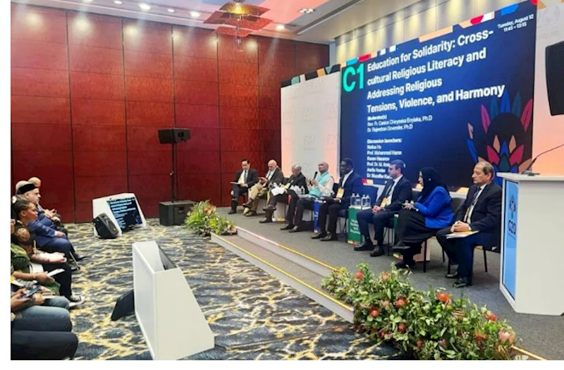 Azərbaycan nümayəndə heyəti G20 Dinlərarası Dialoq Forumunda iştirak edir — FOTOLAR 