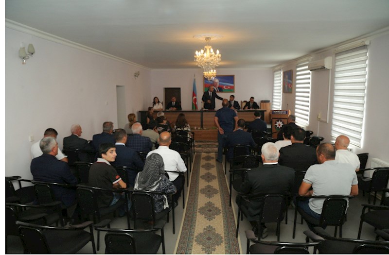 Hacıqabul Rayon İcra Hakimiyyətində növbəti vətəndaş qəbulu keçirildi — FOTOLAR
