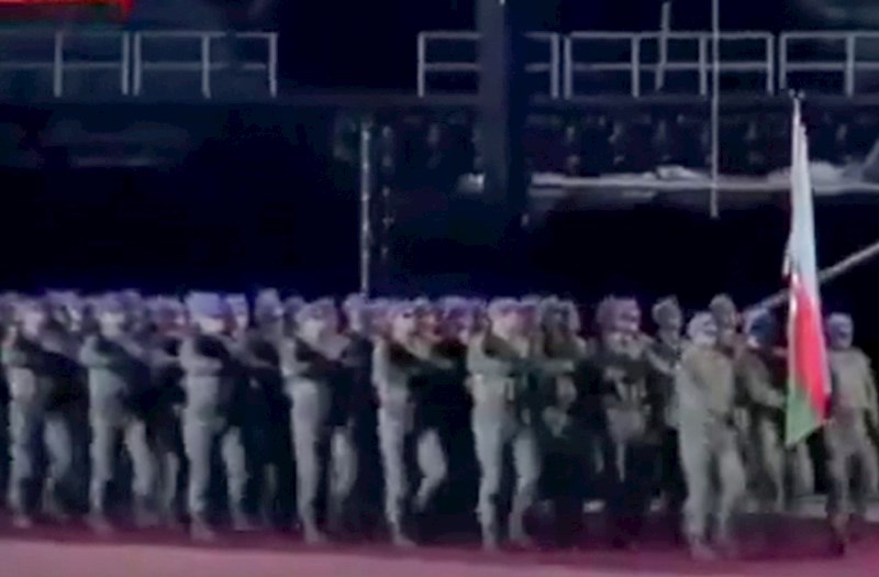 Pakistanda hərbçilərimizi Azərbaycan dilində salamladılar  — VİDEO 