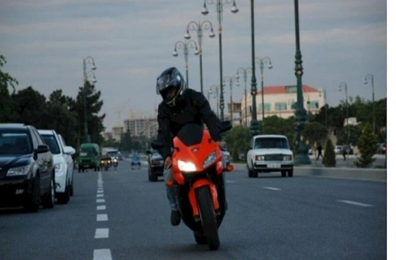 "Avtoş"luq edən daha bir motosiklet sürücüsü həbs edildi 
